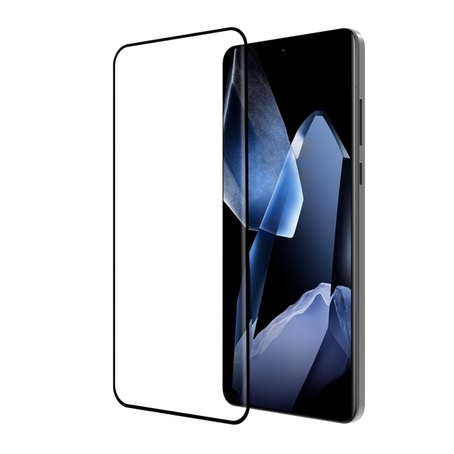 OnePlus 13 - Full Cover Screenprotector Tempered Glass - Black