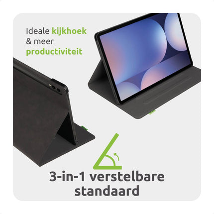 Gecko Covers Samsung Tab S10+ - Cactus Cover - Black