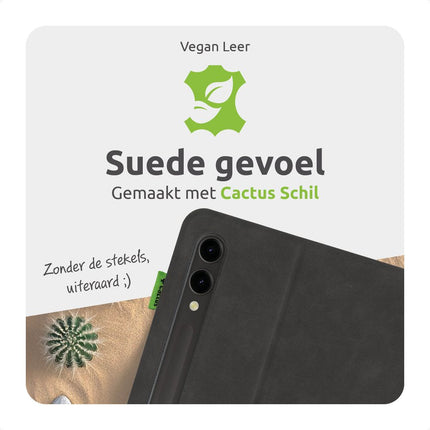 Gecko Covers Samsung Tab S10+ - Cactus Cover - Black