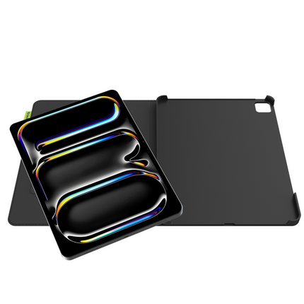 Gecko Covers iPad Pro 13 (M5 2025 / M4 2024) - Cactus Leather - Black