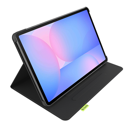 Gecko Covers Samsung Galaxy Tab S10 FE+ - Cactus Leather - Black
