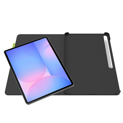 Gecko Covers Samsung Galaxy Tab S10 FE+ - Cactus Leather - Black