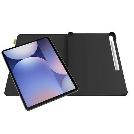 Gecko Covers Samsung Galaxy Tab S10+ / S9+ / S9 FE+ - Cactus Leather - Black