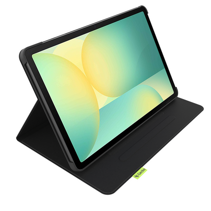 Gecko Covers Samsung Galaxy Tab S9 / S9 FE / S10 FE / S10 Lite - Cactus Leather - Black