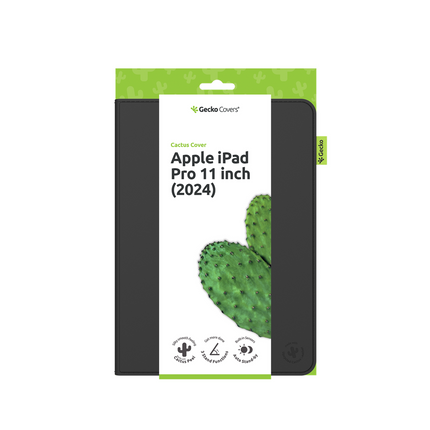 iPad Pro 11 (M5 2025 / M4 2024) - Cactus Leather - Black