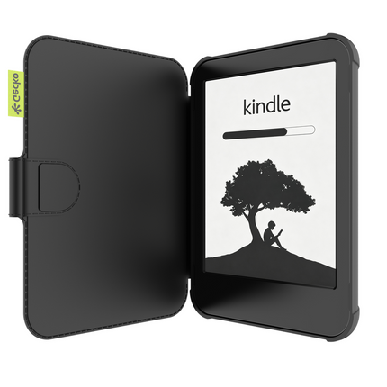 Gecko Covers Amazon Kindle (2024) - Cactus Leather - Black