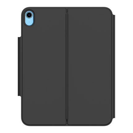 Gecko Covers iPad 2025 (11th Gen) / iPad 2022 (10th Gen) - Cactus Leather Keyboard Case - Qwertz - Black - V10KB2733C1QZ