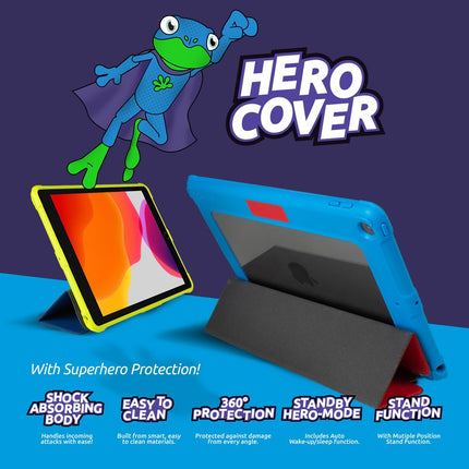 Gecko Covers Samsung Galaxy Tab A7 Super Hero Cover - Red/Blue