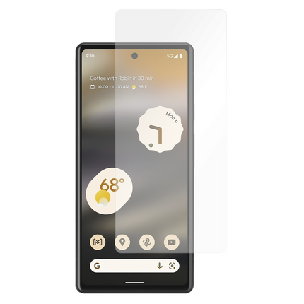 Google Pixel 6a - Screenprotector Tempered Glas - Clear