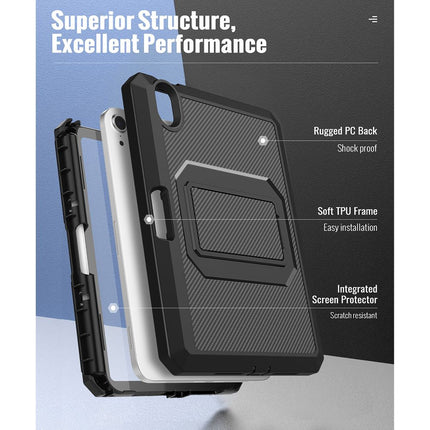 iPad Mini 7 / iPad Mini 6 - Heavy Duty Case - Black