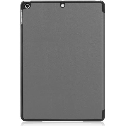 iPad 2021 (9th Gen)/2020 (8th Gen)/iPad 2019 (7th Gen) - TriFold Smart Book Case - Grey