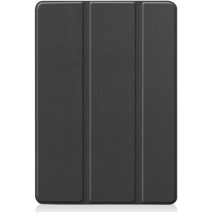 iPad 2021 (9th Gen)/2020 (8th Gen)/iPad 2019 (7th Gen) - TriFold Smart Book Case - Black