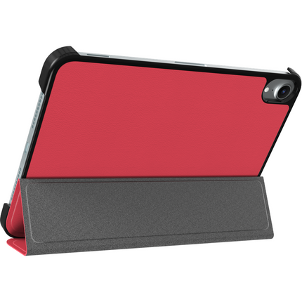 iPad Mini 2024 (7th Gen) - TriFold Smart Book Case - Red