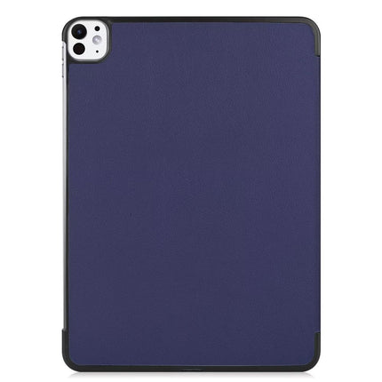 iPad Pro 11 (M5 2025 / M4 2024) - TriFold Smart Book Case - Blue