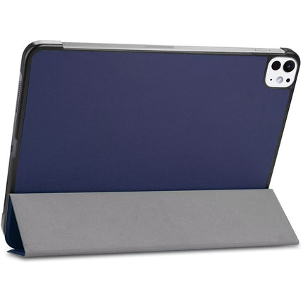 iPad Pro 11 (M5 2025 / M4 2024) - TriFold Smart Book Case - Blue