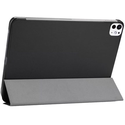 iPad Pro 11 (M5 2025 / M4 2024) - TriFold Smart Book Case - Black