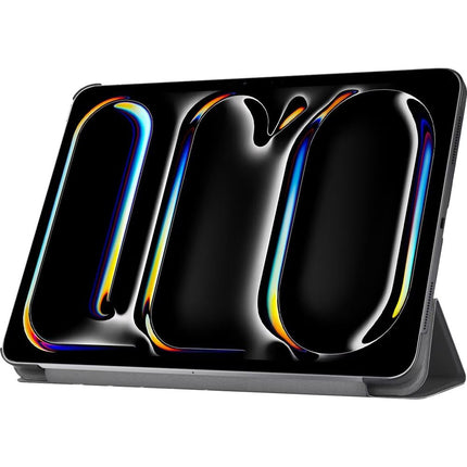 iPad Pro 13 (M5 2025 / M4 2024) - TriFold Smart Book Case - Black