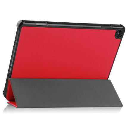 Lenovo Tab M10 Gen 3 - TriFold Smart Book Case - Red