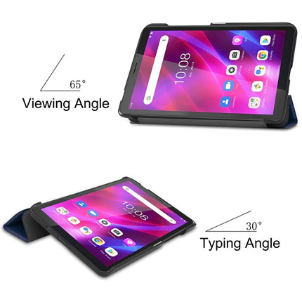 Lenovo Tab M7 Gen 3 - TriFold Smart Book Case - Blue