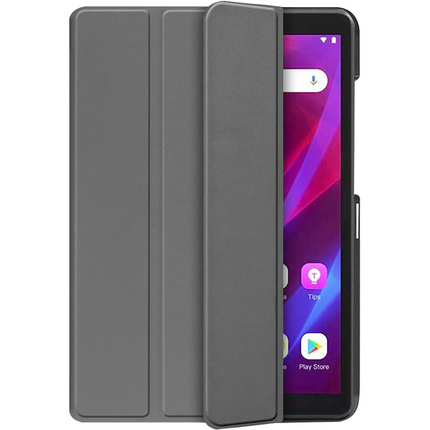 Lenovo Tab M7 Gen 3 - TriFold Smart Book Case - Grey