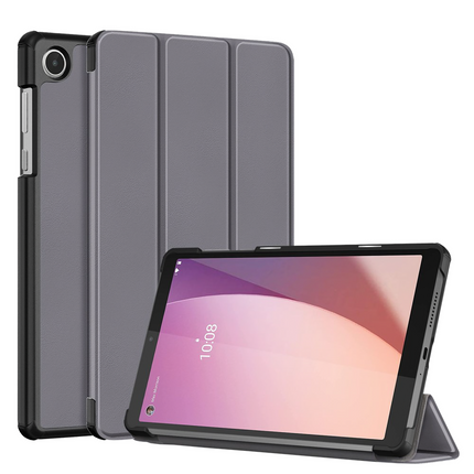 Lenovo Tab M8 Gen 4 - TriFold Smart Book Case - Grey