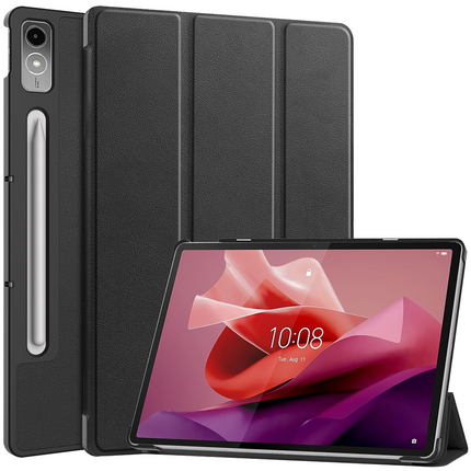 Lenovo Tab P12 - TriFold Smart Book Case - Black