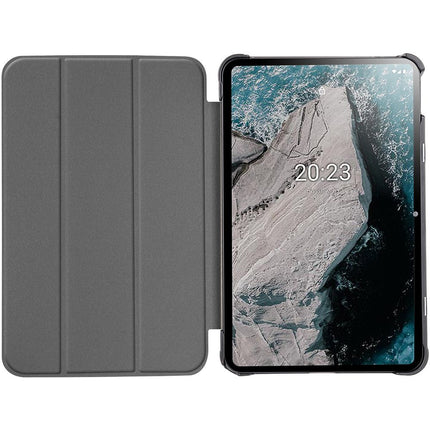 Nokia T20 - TriFold Smart Book Case - Rose Gold