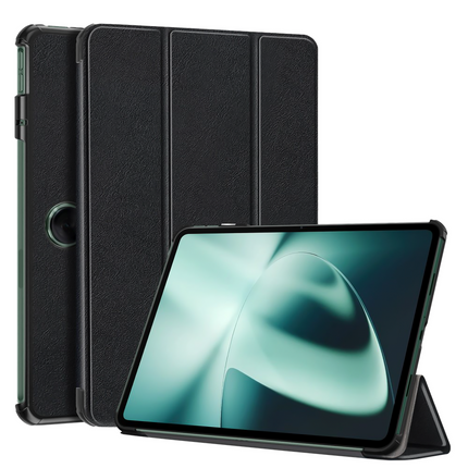 OnePlus Pad - TriFold Smart Book Case - Black