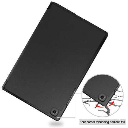 Samsung Galaxy Tab A7 2020 - TriFold Smart Book Case - Black