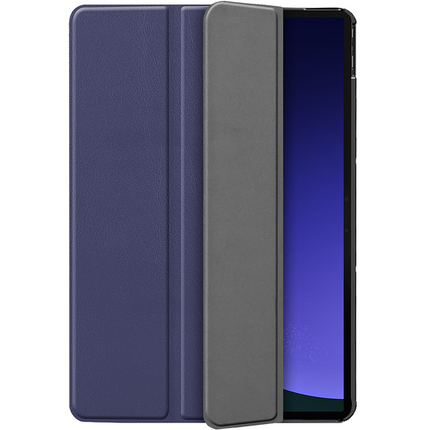 Samsung Galaxy Tab S9 / S9 FE / S10 FE / S10 Lite - TriFold Smart Book Case - Blue