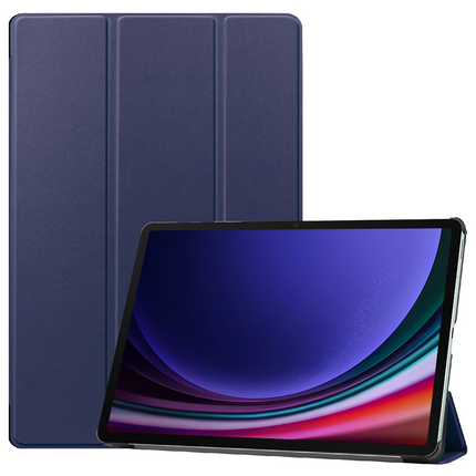 Samsung Galaxy Tab S9 / S9 FE / S10 FE / S10 Lite - TriFold Smart Book Case - Blue