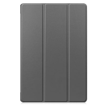 Samsung Galaxy Tab S9 / S9 FE / S10 FE / S10 Lite - TriFold Smart Book Case - Grey
