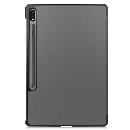 Samsung Galaxy Tab S9 / S9 FE / S10 FE / S10 Lite - TriFold Smart Book Case - Grey