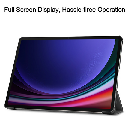 Samsung Galaxy Tab S9 / S9 FE / S10 FE / S10 Lite - TriFold Smart Book Case - Grey