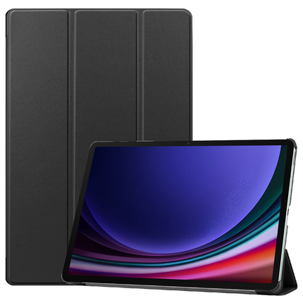 Samsung Galaxy Tab S10+ / S9+ / S9 FE+ - TriFold Smart Book Case - Black