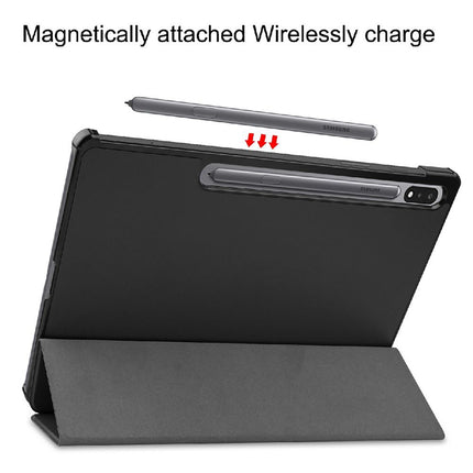 Samsung Galaxy Tab S10+ / S9+ / S9 FE+ - TriFold Smart Book Case - Black