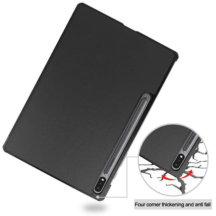 Samsung Galaxy Tab S10+ / S9+ / S9 FE+ - TriFold Smart Book Case - Black