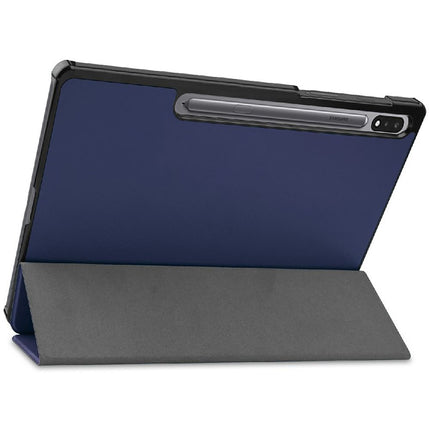 Samsung Galaxy Tab S10 Ultra / S9 Ultra - TriFold Smart Book Case - Blue
