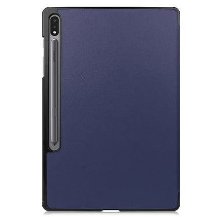 Samsung Galaxy Tab S10 Ultra / S9 Ultra - TriFold Smart Book Case - Blue