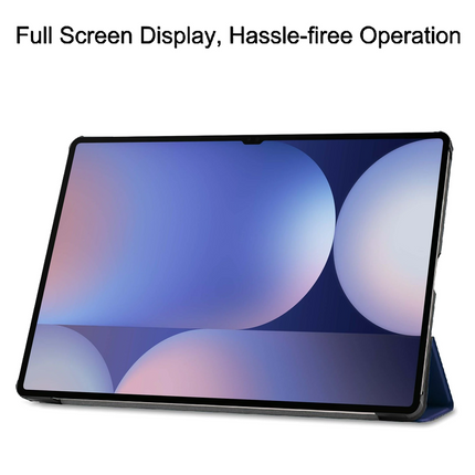 Samsung Galaxy Tab S10 Ultra / S9 Ultra - TriFold Smart Book Case - Blue