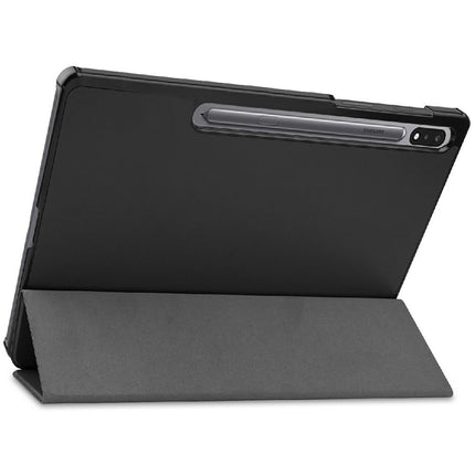 Samsung Galaxy Tab S10 Ultra / S9 Ultra - TriFold Smart Book Case - Black
