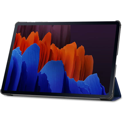 Samsung Galaxy Tab S7 Plus - TriFold Smart Book Case - Blue