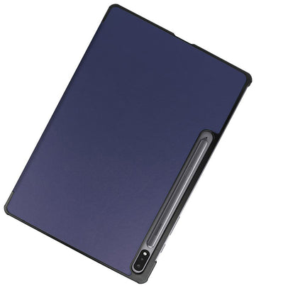 Samsung Galaxy Tab S7 Plus - TriFold Smart Book Case - Blue