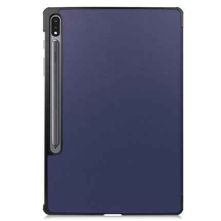 Samsung Galaxy Tab S7 Plus - TriFold Smart Book Case - Blue