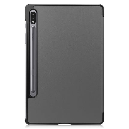 Samsung Galaxy Tab S7 - TriFold Smart Book Case - Grey