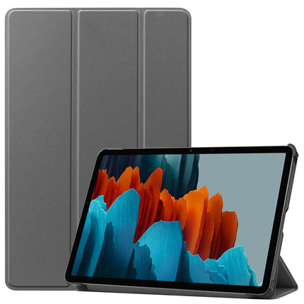 Samsung Galaxy Tab S7 - TriFold Smart Book Case - Grey