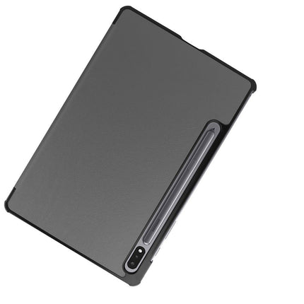 Samsung Galaxy Tab S7 - TriFold Smart Book Case - Grey