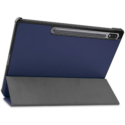Samsung Galaxy Tab S8+ - TriFold Smart Book Case - Blue