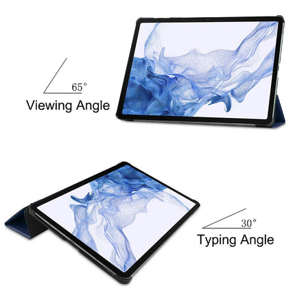 Samsung Galaxy Tab S8+ - TriFold Smart Book Case - Blue