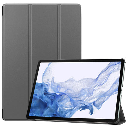 Samsung Galaxy Tab S8 - TriFold Smart Book Case - Grey